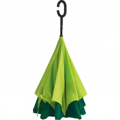 Reverse umbrella - double layer - 190T pongee OLIVIA