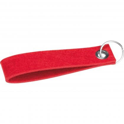 RPET felt key ring PATRYCJA