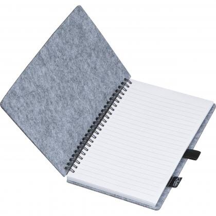 RPET felt notebook BRENDA