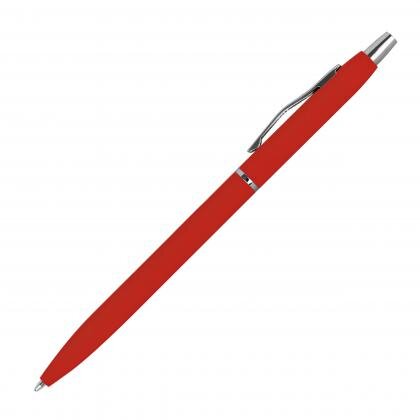 Rubber coated ball pen CRISTINA