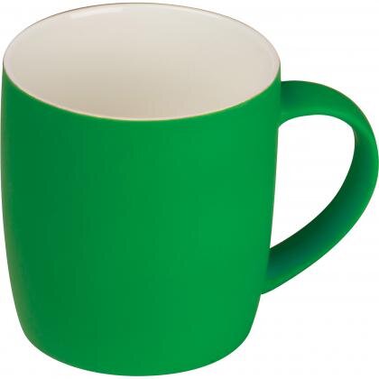 Rubberized ceramic mug ULF