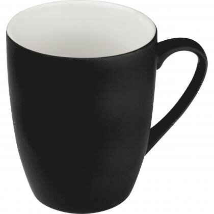 Rubberized ceramic mug JUDYTA