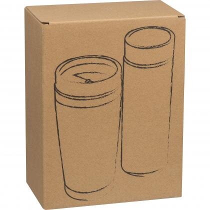 Set of drinking cup and vacuum flask HECTOR