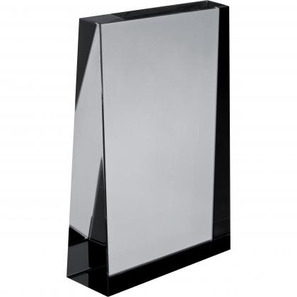 Small rectangular glass block LYDIA