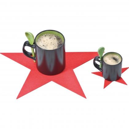 Star set made of felt CATERINA