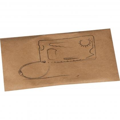 Survival luggage tag BENNO