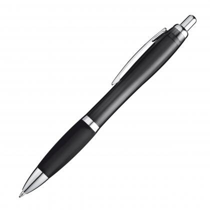 Ball pen with colored transparent shaft MELISSA