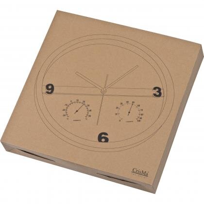 Wall clock, half display printable ERICH
