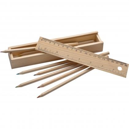 Wooden Pencil box ADELE