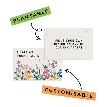 Plantable Seed Paper Business Cards