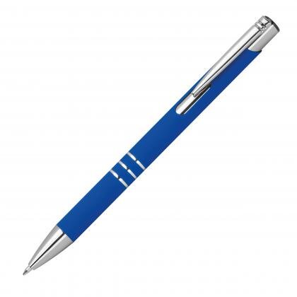 Pen with rubberised surface CONSTANZE