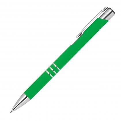 Pen with rubberised surface CONSTANZE