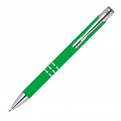 Pen with rubberised surface CONSTANZE