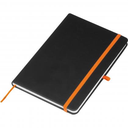 A5 notebook with coloured engraving SILKE