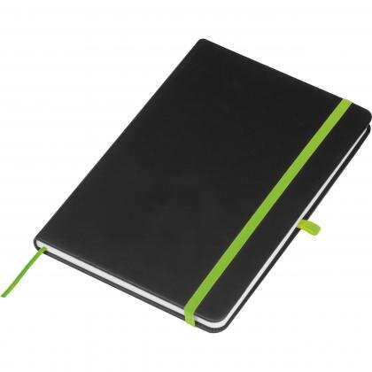 A5 notebook with coloured engraving SILKE