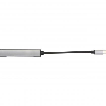 USB hub made from recycled aluminium HILDEGARDA