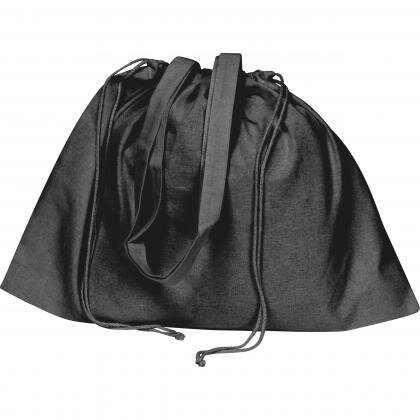 Organic cotton bag with fastener VIOLETA