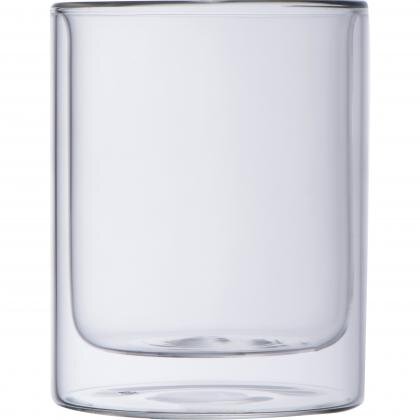 Double-walled glass cup 330ml STUART