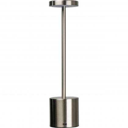 Stainless steel table lamp with rechargeable battery ANNETTE