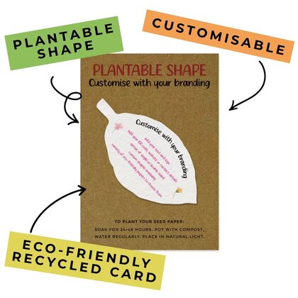 Plantable Shape on Card