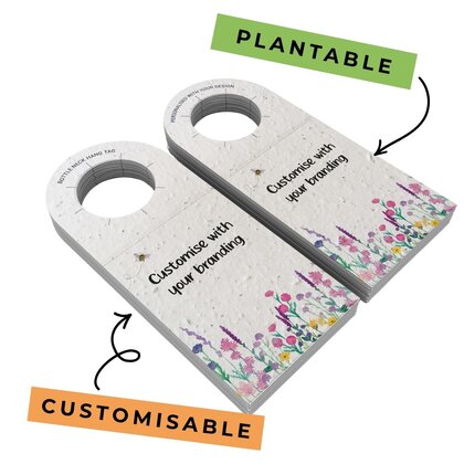 Plantable Bottle Neck Hangers