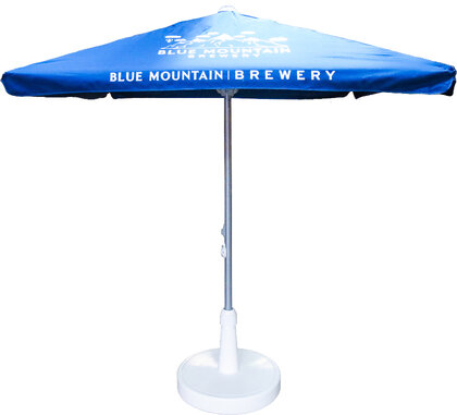 2m Square Aluminium Eco Parasol