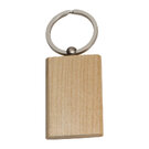 Wood Key Ring Massachusetts