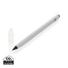 Aluminium inkless pen with eraser