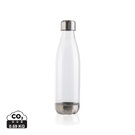 Leakproof water bottle with stainless steel lid