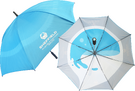 Fibrestorm Auto Double Canopy Umbrella