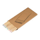 12-Piece Coloured Pencil Set Menorca