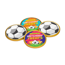 Matchday Treats - Medallion - 75mm - Foiled Chocolate