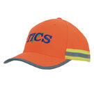 3030 - Hi-Vis Cap with Reflective Tape E169701