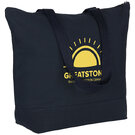 Greatstone Eco 12oz Cotton Deluxe Tote (Black or Navy) E168704