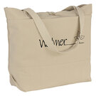 Walmer 12oz Cotton Recycled Popper Tote E168604