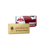 METAL PERSONALISED NAME BADGES DOMED FINISH E167601