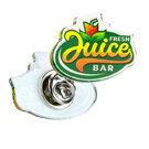 RECYCLED ACRYLIC CLUTCH PIN BADGES E1614505