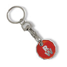 ENAMEL TROLLEY COIN KEY RINGS E1614108