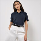 KK703 KUSTOM KIT SUPERWASH&reg; 60&deg;C LADIES POLY/COTTON PIQUE POLO SHIRT E169806