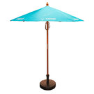 2m Round Wooden Parasol E1610905