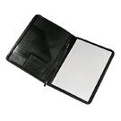 Eco-Verde A4 Zipped Folder in Black or Tan E167803