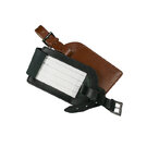 Eco-Verde Luggage Tag in Black or Tan E169305