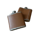Leather Hip Flask E162501
