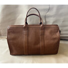Grained Leather Weekender Bag E168003