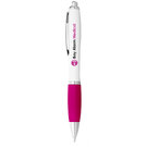 NASH BALLPOINT PEN WHITE BARREL E161205