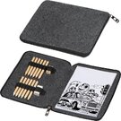 Colouring set in felt case FRITZ