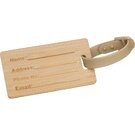 Bamboo luggage tag CIRO