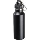 Vacuum flask, matt, 500ml with carabiner NICOLAS