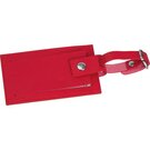 Faux leather luggage tag AMALIA