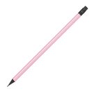 Pencil with eraser in metallic colors JAMES